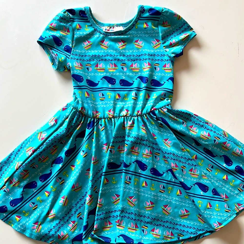 DotDotSmile 2t Cap Sleeve Dress